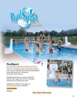 New Pool Sport Swimming Basketball Volleyball Game