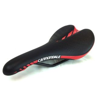 Cannondale All Mountain Bicycle Saddle Black w Red Black Rails