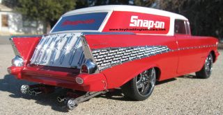 12 TH Die Cast Replica Snap on Glomad 57 Chevy Nomad Custom