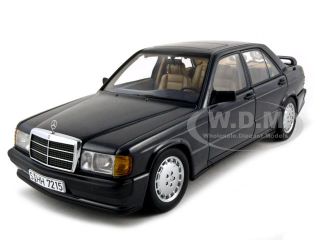 Mercedes 190E 2 3 16 Black 1 18 Diecast Model Autoart