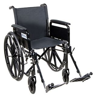 Drive SSP118FA SF Silver Sport 1 Folding Wheelchair