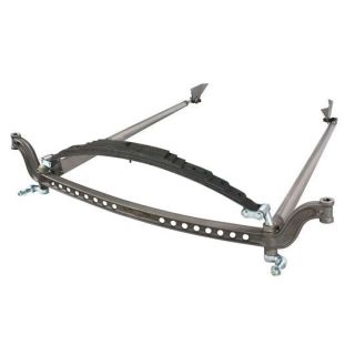 New 1937 1948 Ford Drilled I Beam Axle Front End Kit w Wishbone Radius