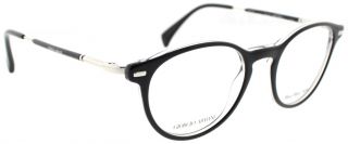 Giorgio Armani GA 877 Crystal Black MDS Unisex Designer Eyeglasses