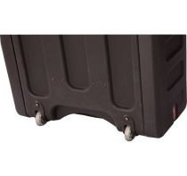 Series Molded Mil Grade PE Rack Case; 4U, 19 Deep; w/ Handle & Wheels