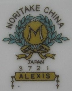 Noritake China Alexis 3721 Pattern Coupe Soup Bowl