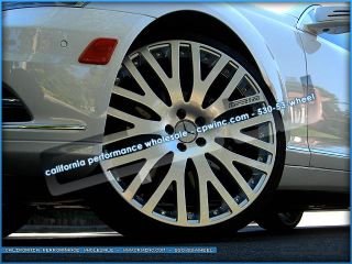 Silver Mercedes Benz s CL 500 550 600 Wheels Rims Free Shipping