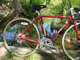 Nishiki Olympic 12 Speed Red Road Bike Book Bicycle 27
