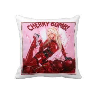 Cherry Bomb Pillow