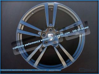 Porsche 22 inch Cayenne Wheel and Tire Package Turbo Matte Black Audi