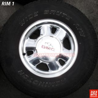 16 Used GMC Yukon Sierra GMC Wheels Rims Tires