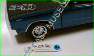 1971 71 Plymouth Duster 340 Wedge Ertl 1 24 Scale Diecast