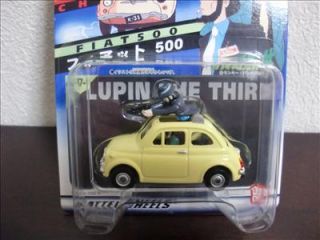 Japan Exclusive Charawheels Hot Wheels FIAT500 LUPIN THE THIRD CW27 1