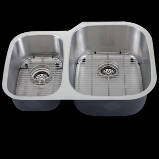 30 Double Bowl Kitchen Sink Stainless Steel Undermount