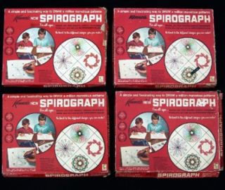 Lot of 4 Vintage 1967 Kenners Spirograph No 401 for Parts