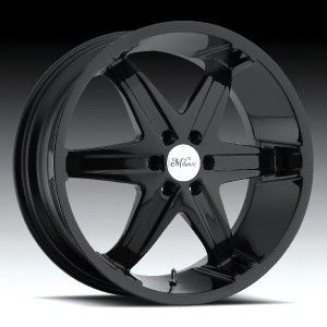 26 inch Milanni Kool Whip 6 Black Wheels 6x5 5 6x139 7