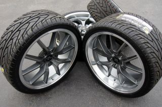 FR500 Mustang FR500 Wheels 20x8.5 & 20x10 and tires 2005 2013 Rims