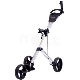 Cadie Golf Speedster Push Pull Cart Silver New