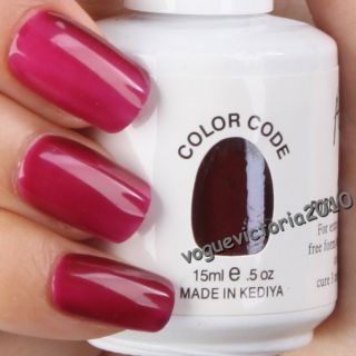 15ml Color Nail Gel Soak off Gel Nagellack Farbgel UV Gel Nail Art #