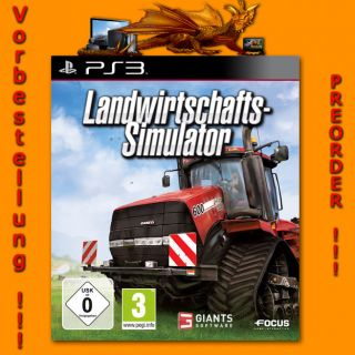 Landwirtschafts Simulator 2013 PS3 Spiel  Dt. Version   NEU