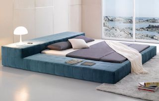 Doppelbett Burlada Design Bett Polsterbett incl. Lattenrost