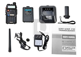 Baofeng UV 5R Original 2 Way Radio UHF / VHF Walkie Talkie Transceiver