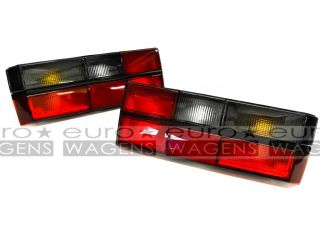 Rot schwarze rückleuchten Heckleuchten VW Golf 1 I GTI CL GL