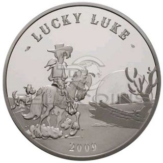 Frankreich 2009 10 euro Lucky Luke Silver Proof