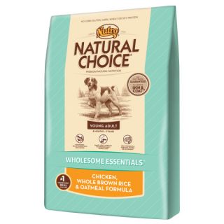 Nutro Natural Choice Young Adult Chicken, Whole Brown Rice & Oatmeal Formula Dog Food   Sale   Dog