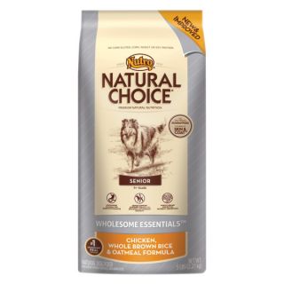 Nutro Natural Choice Senior Chicken, Whole Brown Rice & Oatmeal Formula Dog Food   Sale   Dog