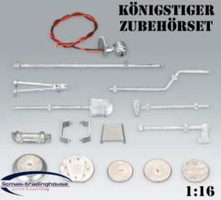 RC Königstiger TORRO Metall Zubehör Metallset 116