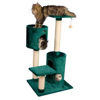 Armarkat Cat Tree Pet Furniture Condo   Dk Green