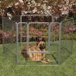 Precision Pet Courtyard Kennel   38"   Summer PETssentials   Dog