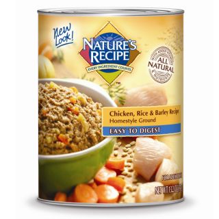 Nature's Recipe Easy to Digest Chicken, Rice & Barley Canned Dog Food   Sale   Dog