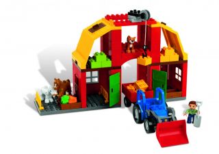 LEGO DUPLO Bauernhof Set 9217, 150 tlg. ab 2 Jahren   Scheune Traktor