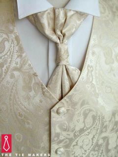 Hochzeitsweste Plastron Einsteckt. u. Krawatte Nr. 20.1