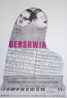 Larry Rivers   Gershwin   New Yorker City Museum   1970