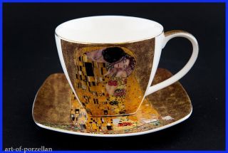 Teeservice Kaffeeservice 27 teilig DER KUSS Klimt Porzellan Service