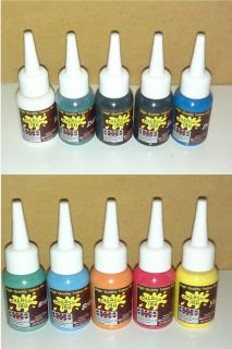 Tattoo Farbe Color Energy Ink Set 10 x 30ml Taetowierfarbe Taetowier