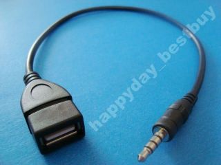 USB Buchse to 3.5mm Aux 1/8 stecker Audio Adapter Buchse Converter