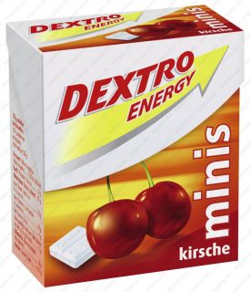 24EUR/100g) Dextro Energy Wildkirsch Minis 50g