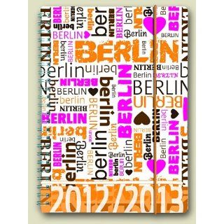 Brunnen Schülerkalender 2012/13   Motiv BERLIN A5   NEU 18 Monate