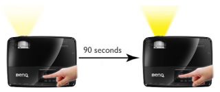 BenQ MW519 DLP Projektor (3D, Kontrast 13000:1, WXGA 1280x800 pixel