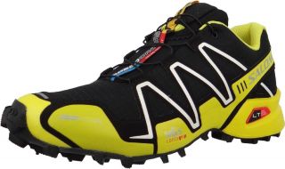 Schuhe Speedcross 3 Laufschuhe Trail Schwarz Gelb Blk Yellow Gr 43 1 3
