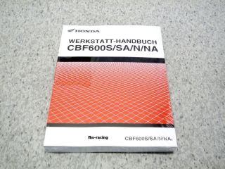 HONDA CBF 600 ab 2008 PC43 PC 43 Werkstatthandbuch Reparaturanleitung