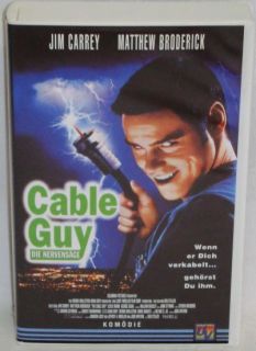 VHS Videospielfilm Cable Guy Die Nervensäge Jim Carrey