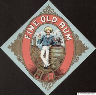 Rhum / Fine Old Rum   Etikett   etiquette   label   # 233