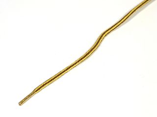 Paar Schnürsenkel gelb/braun   Kordel   150 cm lang   Ø 3,0 mm 14