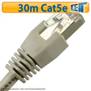 30m Cat5e   DSL Kabel / LAN Kabel / Patchkabel 30 meter