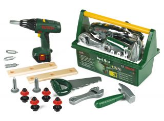 Bosch Mini 8429 Kinder Werkzeug Kasten & Hammer & Säge THEO KLEIN