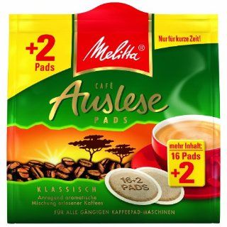 Melitta Pads Cafe Auslese 18+2gratis, 10er Pack (10 x 139 g Packung
